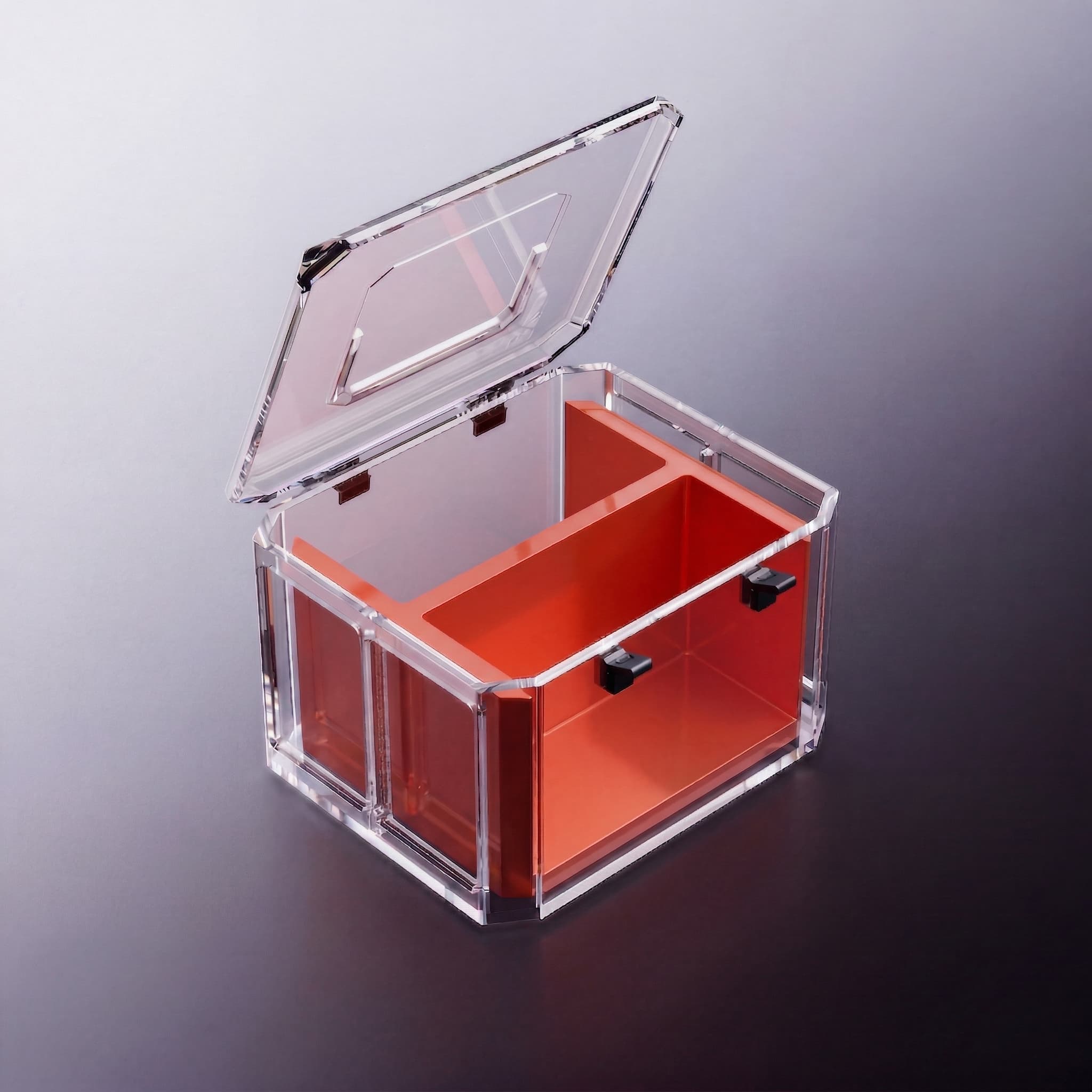 Orange finish sample