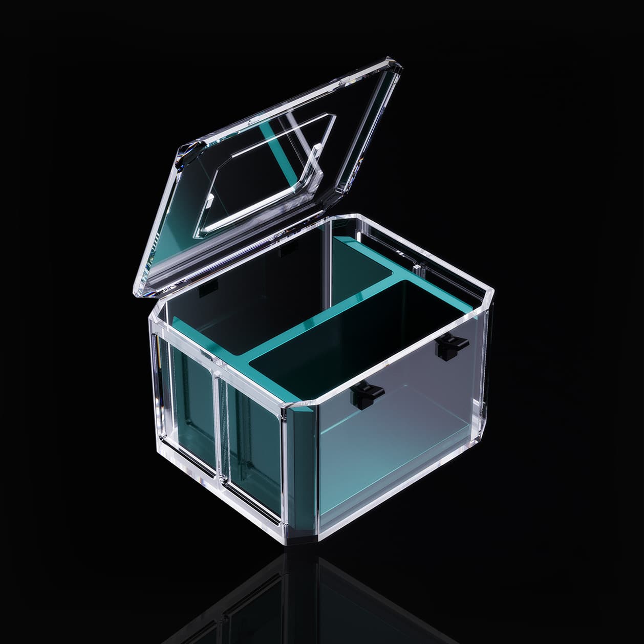 Open Prism Vault showing hero slabs